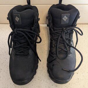 Men's Columbia black boots size 10
